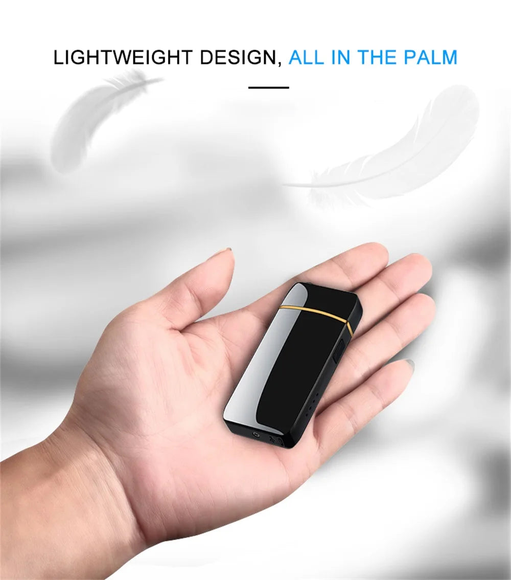 Electric Lighter - Double Arc - USB - LED - Touch Sensor