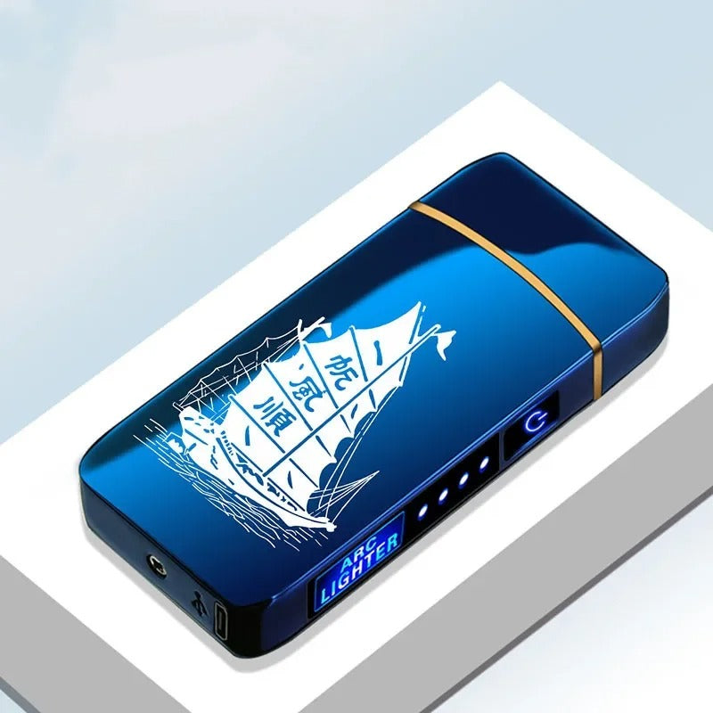 Electric Lighter - Double Arc - USB - LED - Touch Sensor