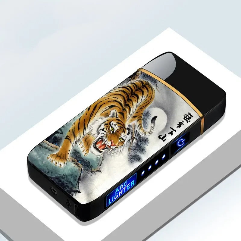 Electric Lighter - Double Arc - USB - LED - Touch Sensor