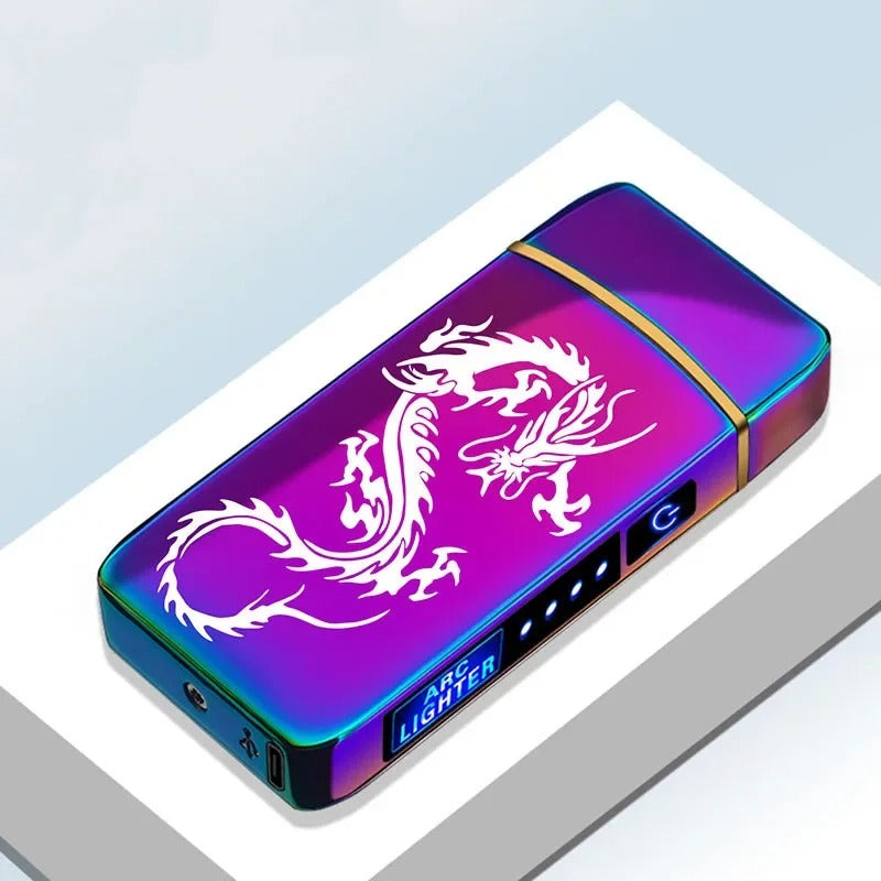 Electric Lighter - Double Arc - USB - LED - Touch Sensor