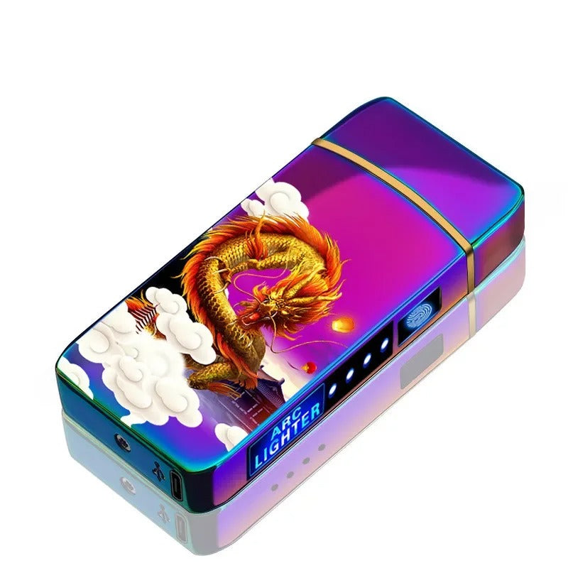 Electric Lighter - Double Arc - USB - LED - Touch Sensor