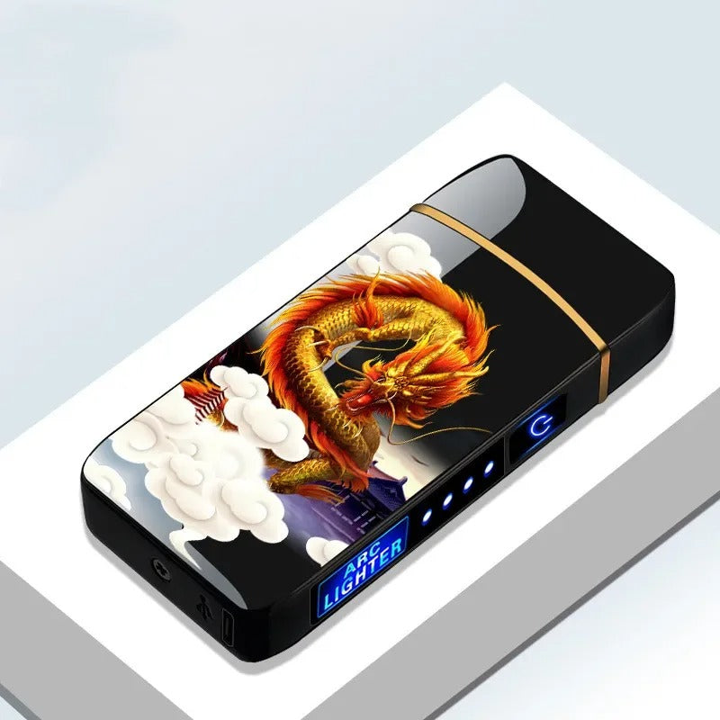 Electric Lighter - Double Arc - USB - LED - Touch Sensor