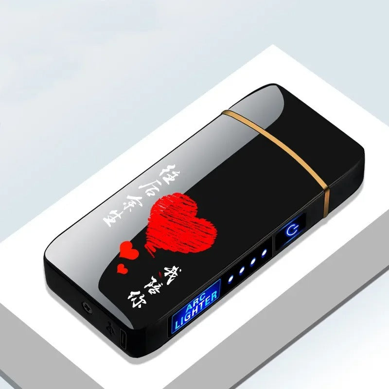 Electric Lighter - Double Arc - USB - LED - Touch Sensor