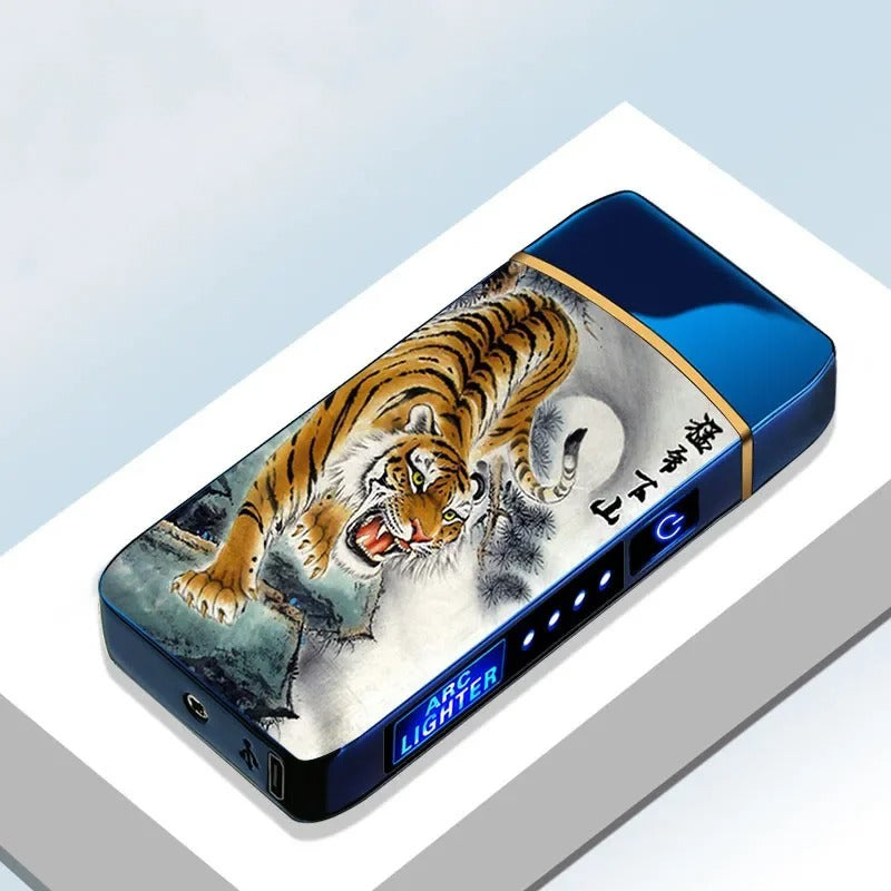 Electric Lighter - Double Arc - USB - LED - Touch Sensor