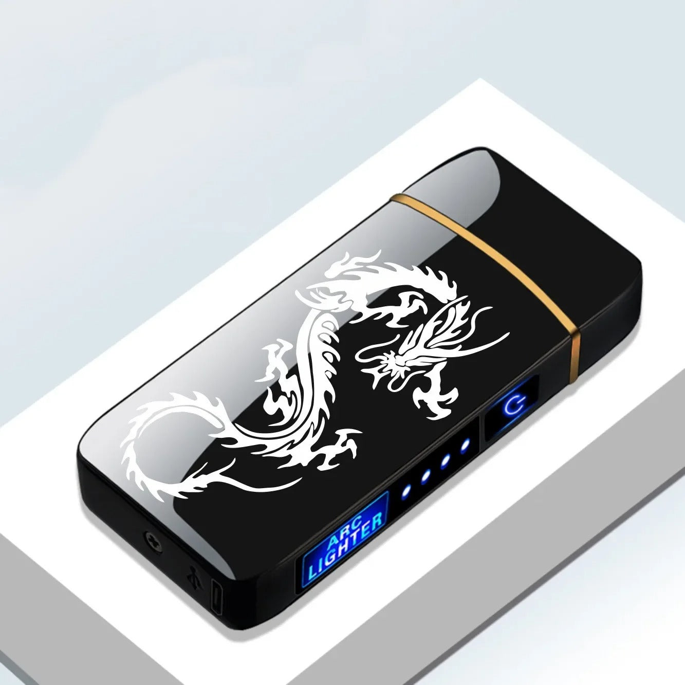 Electric Lighter - Double Arc - USB - LED - Touch Sensor