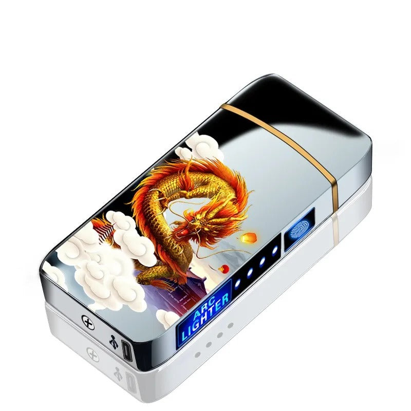 Electric Lighter - Double Arc - USB - LED - Touch Sensor