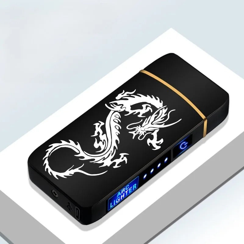 Electric Lighter - Double Arc - USB - LED - Touch Sensor